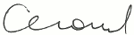 Signature of Kathleen Roussel